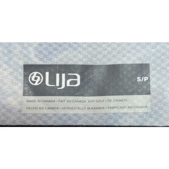 Lija Womens Cross Training Tank Blue Heather Watercolor Racerback Size Small - Picture 6 of 6